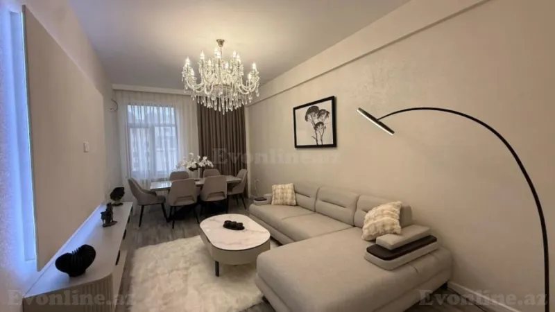 Satılır 2 otaqlı Mənzil Yeni tikili 104 m² Nərimanov r. - şəkil 2