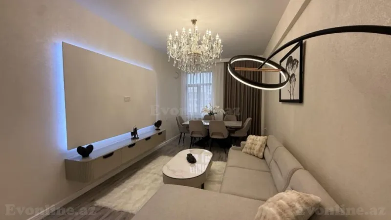 Satılır 2 otaqlı Mənzil Yeni tikili 104 m² Nərimanov r. - şəkil 3