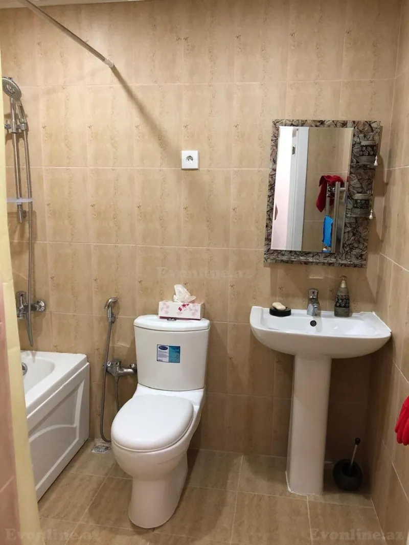 Kirayə verilir 2 otaqlı Mənzil Yeni tikili 70 m² İnşaatçılar m. - şəkil 9