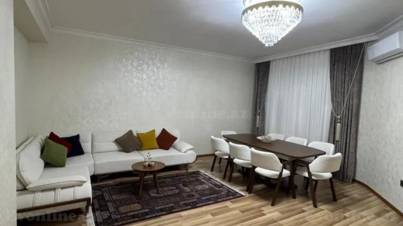 Satılır 3 otaqlı Mənzil Yeni tikili 120 m² Nizami r. - şəkil 2
