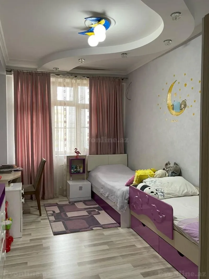 Satılır 3 otaqlı Mənzil Yeni tikili 135 m² Həzi Aslanov m. - şəkil 4