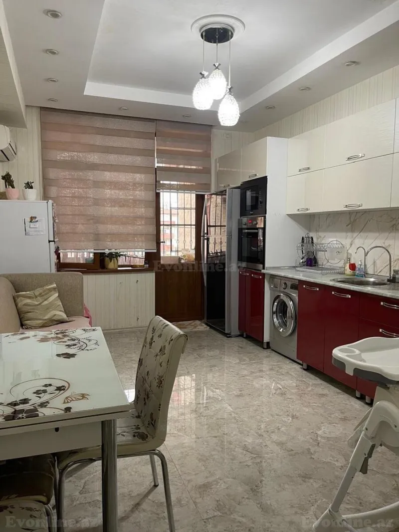Satılır 3 otaqlı Mənzil Yeni tikili 135 m² Həzi Aslanov m. - şəkil 5