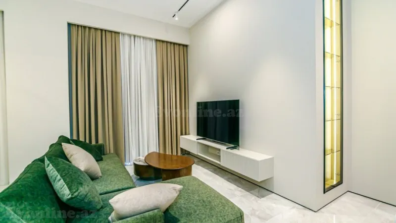 Kirayə verilir 3 otaqlı Mənzil Yeni tikili 105 m² Xətai r. - şəkil 5