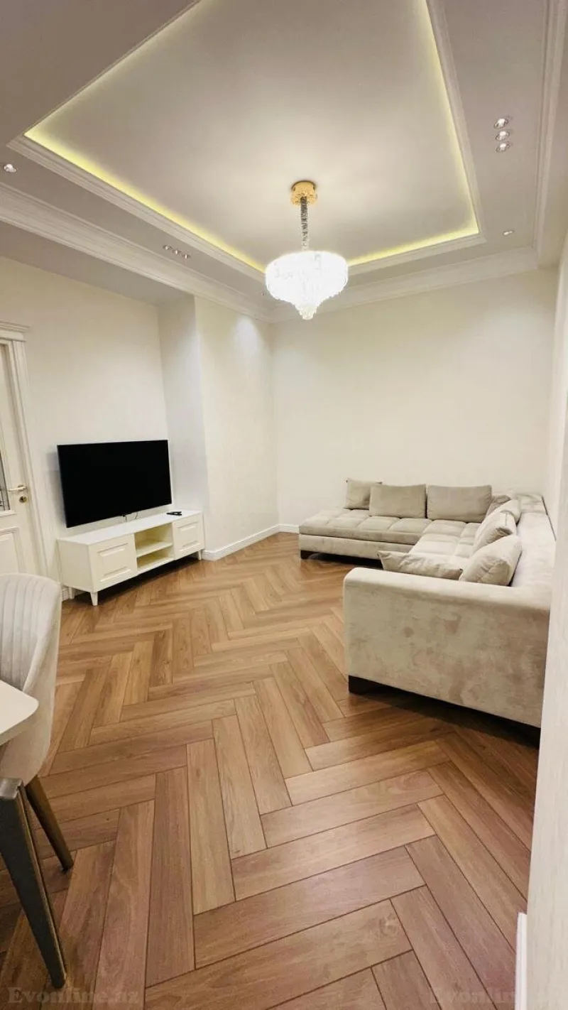 Kirayə verilir 3 otaqlı Mənzil Yeni tikili 141 m² Nəsimi r. - şəkil 4