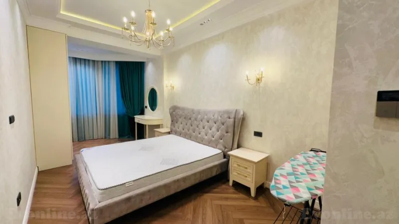 Kirayə verilir 3 otaqlı Mənzil Yeni tikili 141 m² Nəsimi r. - şəkil 9