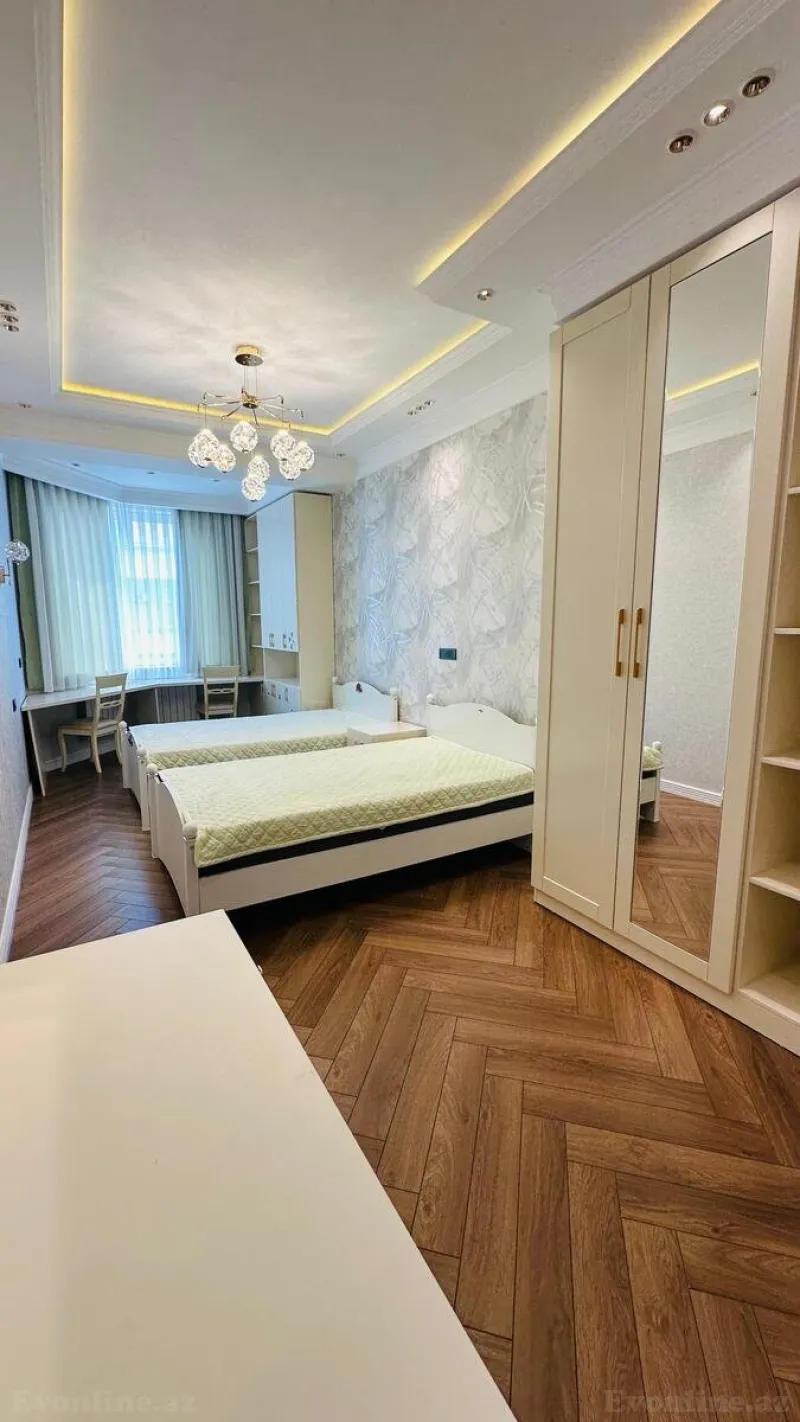 Kirayə verilir 3 otaqlı Mənzil Yeni tikili 141 m² Nəsimi r. - şəkil 10