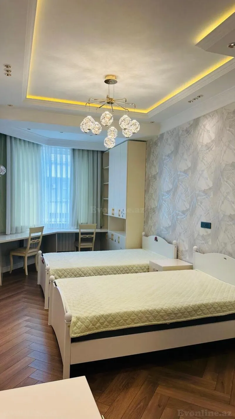 Kirayə verilir 3 otaqlı Mənzil Yeni tikili 141 m² Nəsimi r. - şəkil 11