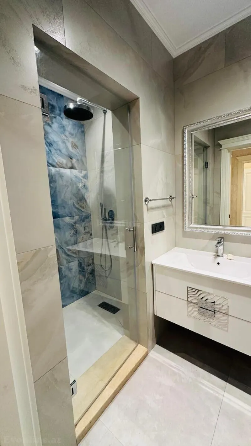 Kirayə verilir 3 otaqlı Mənzil Yeni tikili 141 m² Nəsimi r. - şəkil 24