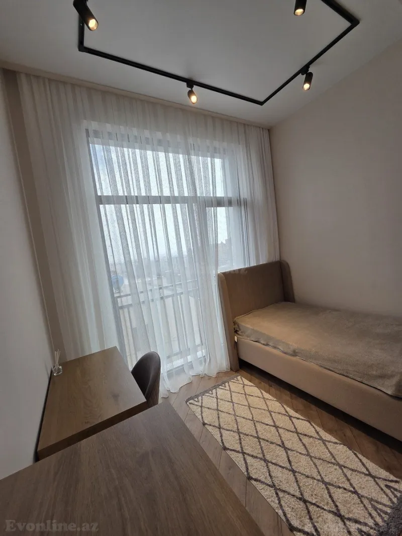 Kirayə verilir 4 otaqlı Mənzil Yeni tikili 142 m² Nəsimi r. - şəkil 11