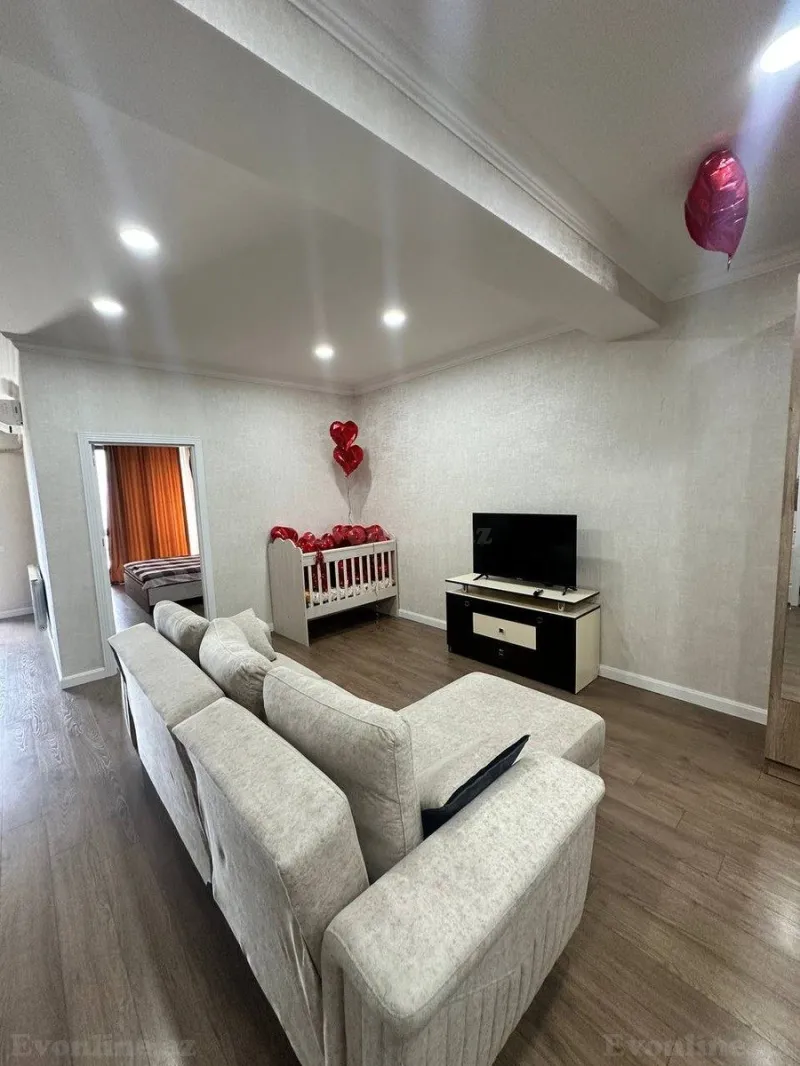 Kirayə verilir 2 otaqlı Mənzil Yeni tikili 64 m² Əhmədli - şəkil 2