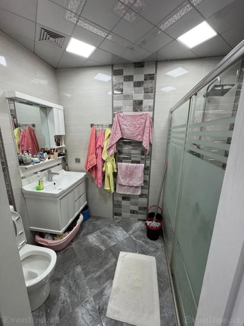 Satılır 3 otaqlı Mənzil Yeni tikili 127 m² Həzi Aslanov m. - şəkil 8