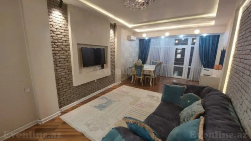 Kirayə verilir 3 otaqlı Mənzil Yeni tikili 110 m² Nizami m. - şəkil 4