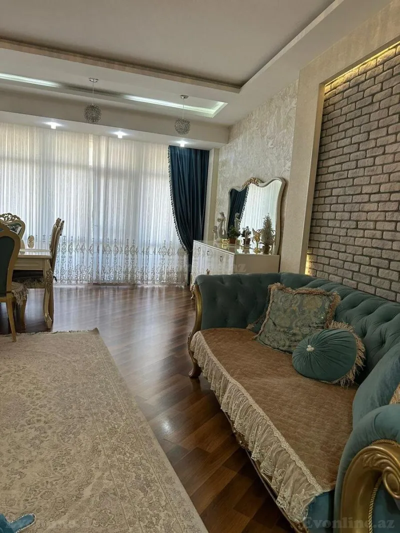 Kirayə verilir 3 otaqlı Mənzil Yeni tikili 110 m² Nizami m. - şəkil 6