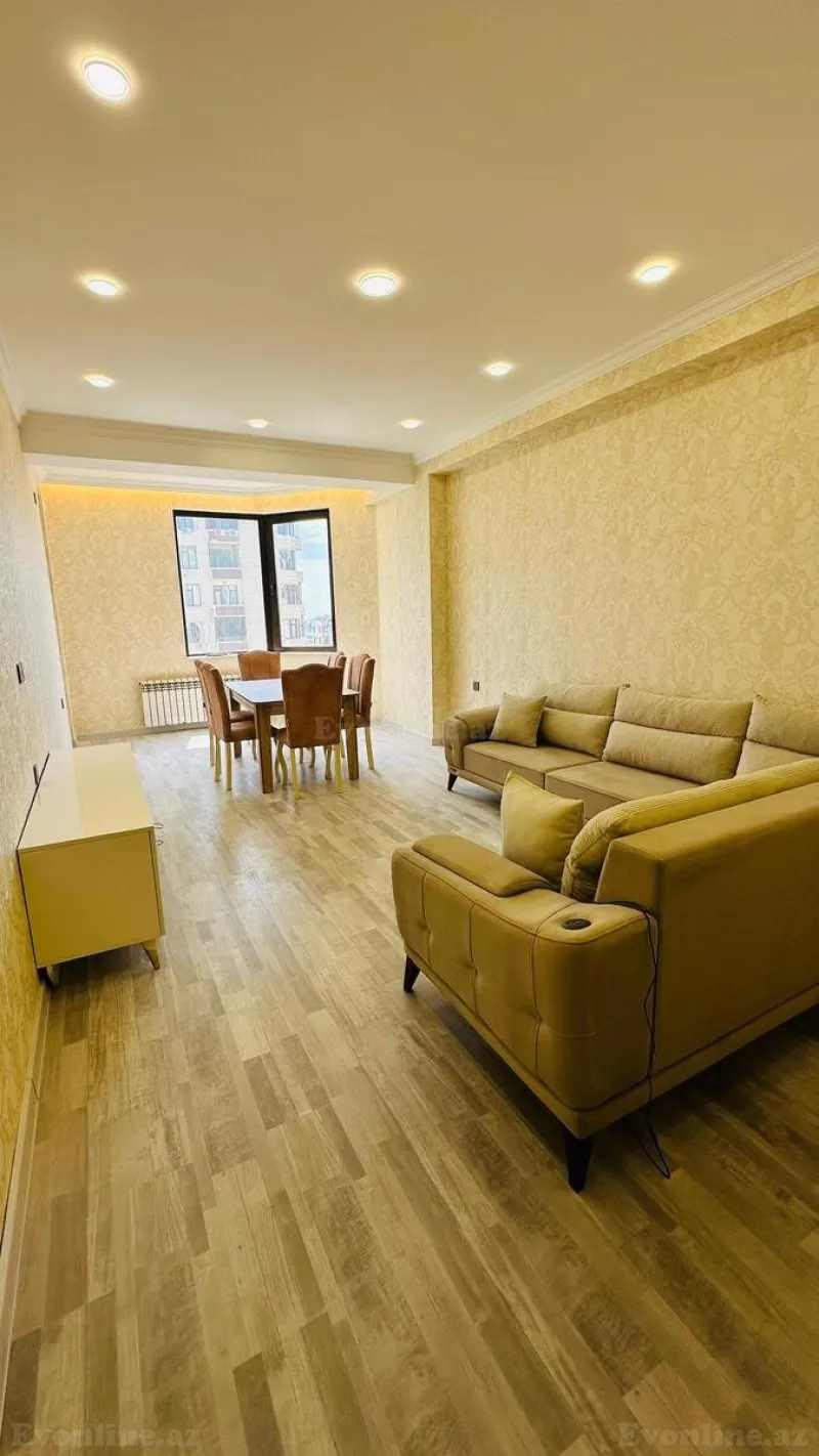 Kirayə verilir 4 otaqlı Mənzil Yeni tikili 180 m² Nəsimi r. - şəkil 3