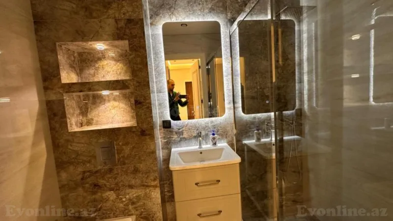 Satılır 2 otaqlı Mənzil Yeni tikili 64 m² Elmlər Akademiyası m. - şəkil 9