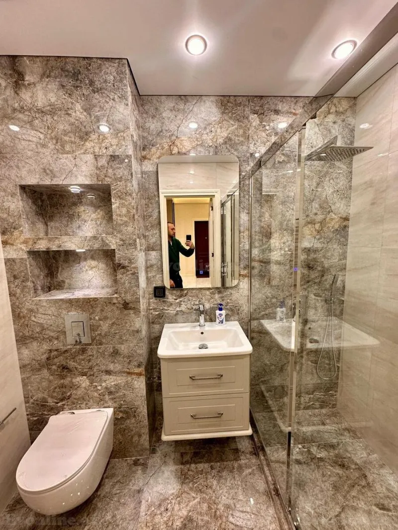 Satılır 2 otaqlı Mənzil Yeni tikili 64 m² Elmlər Akademiyası m. - şəkil 10