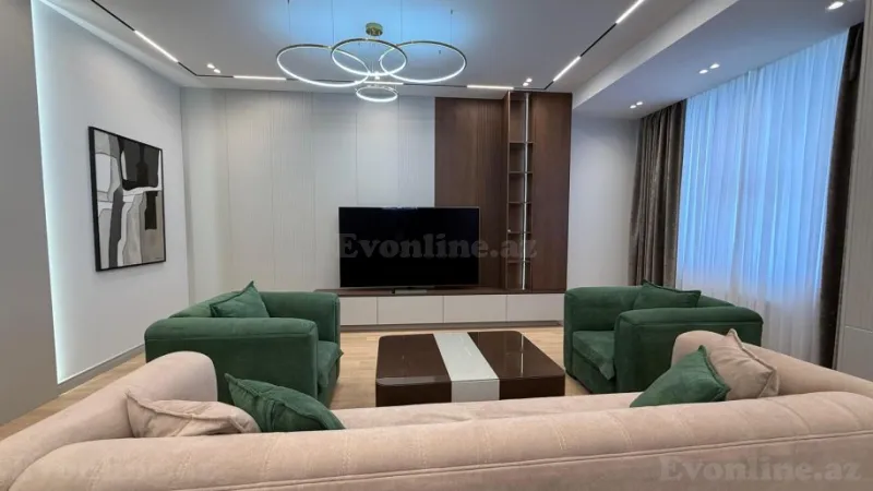 Kirayə verilir 3 otaqlı Mənzil Yeni tikili 140 m² Xətai r. - şəkil 6