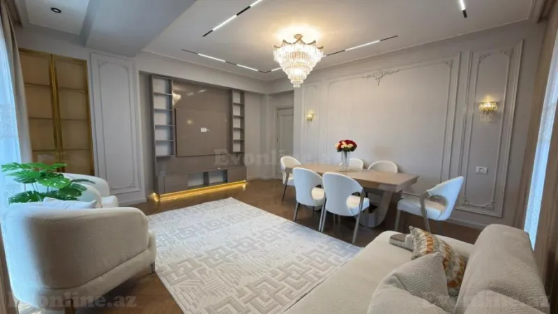 Satılır 3 otaqlı Mənzil Yeni tikili 127 m² Xətai m. - şəkil 3