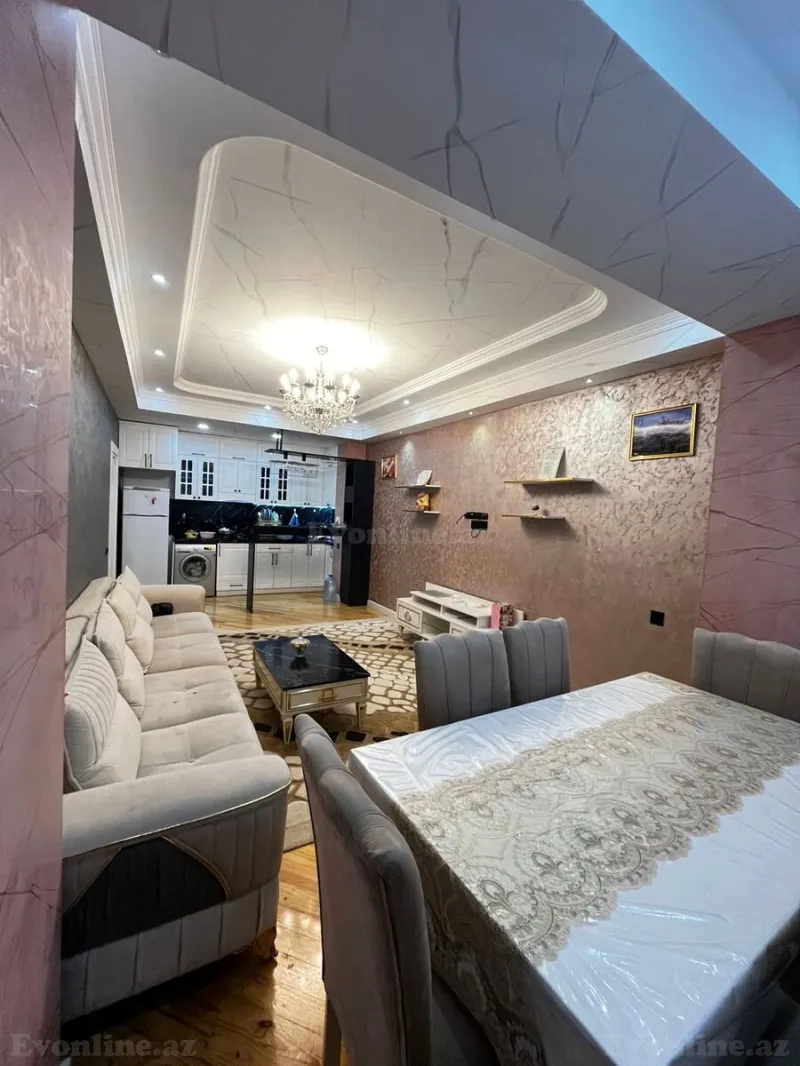 Satılır 2 otaqlı Mənzil Yeni tikili 55 m² Zığ - şəkil 2