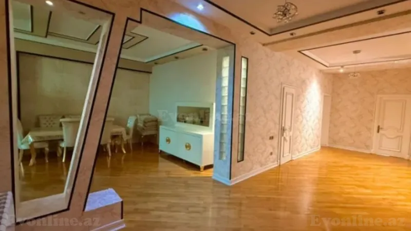 Kirayə verilir 4 otaqlı Mənzil Yeni tikili 200 m² Nəsimi r. - şəkil 9