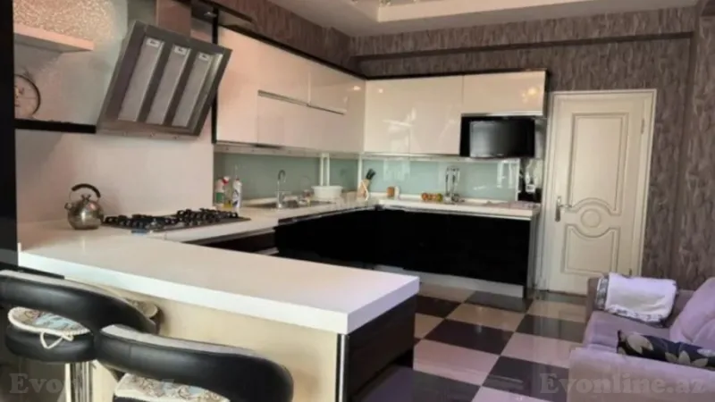 Kirayə verilir 4 otaqlı Mənzil Yeni tikili 200 m² Nəsimi r. - şəkil 11