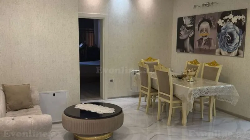 Satılır 3 otaqlı Mənzil Yeni tikili 127 m² Qara Qarayev m. - şəkil 2