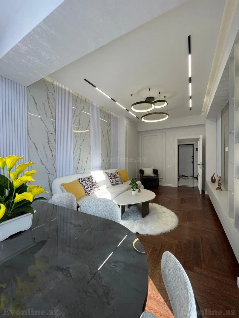 Satılır 3 otaqlı Mənzil Yeni tikili 101 m² Nəriman Nərimanov m. - şəkil 2