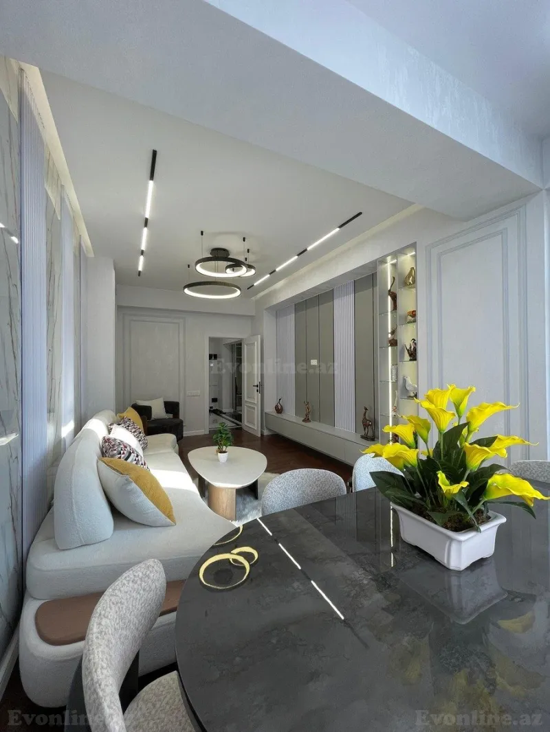 Satılır 3 otaqlı Mənzil Yeni tikili 101 m² Nəriman Nərimanov m. - şəkil 3