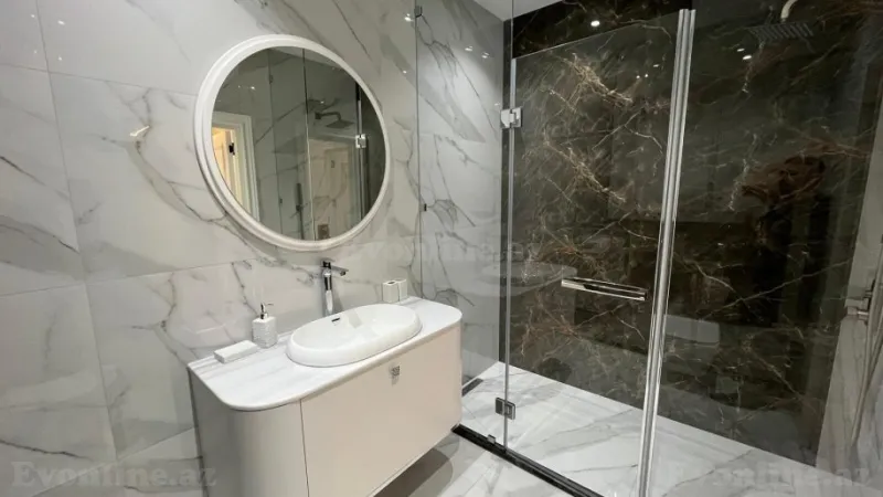 Kirayə verilir 4 otaqlı Mənzil Yeni tikili 180 m² 8 Noyabr m. - şəkil 18