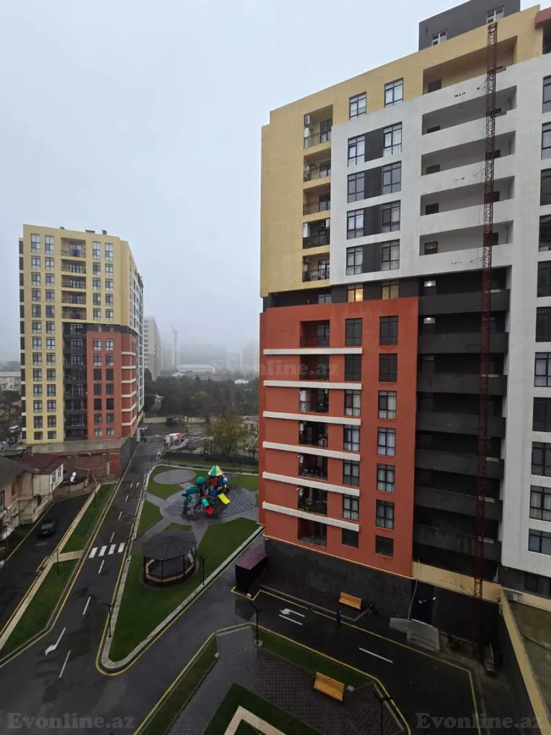 Satılır 2 otaqlı Mənzil Yeni tikili 85 m² Qara Qarayev m. - şəkil 12