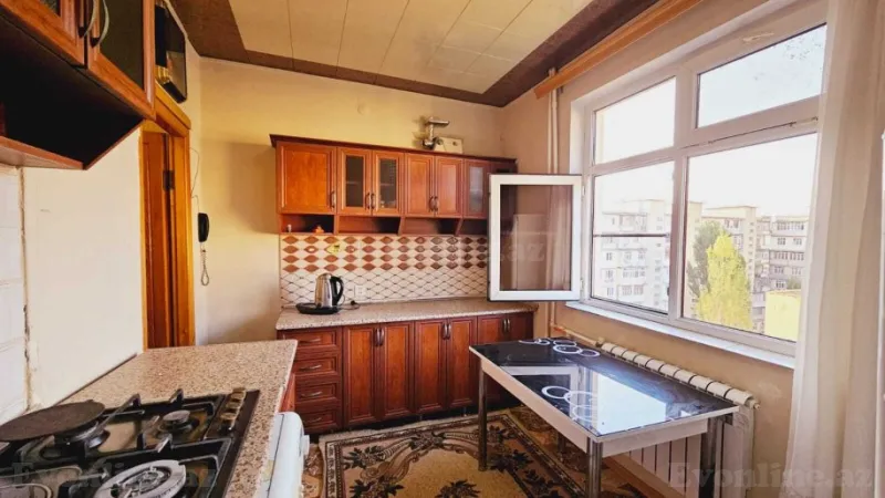 Kirayə verilir 2 otaqlı Mənzil Köhnə tikili 70 m² 9-cu mikrorayon - şəkil 6