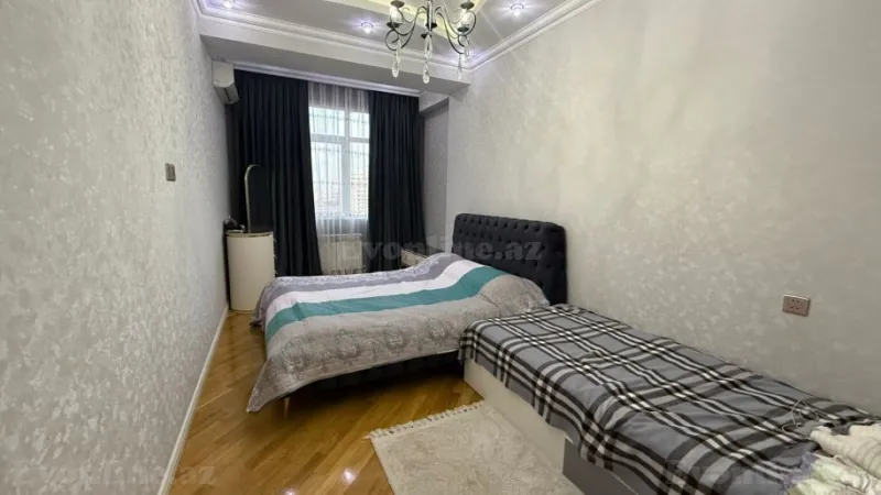 Satılır 3 otaqlı Mənzil Yeni tikili 105 m² Qara Qarayev m. - şəkil 4