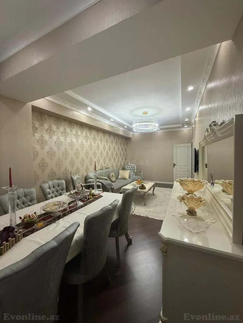 Satılır 3 otaqlı Mənzil Yeni tikili 100 m² 6-cı mikrorayon - şəkil 2