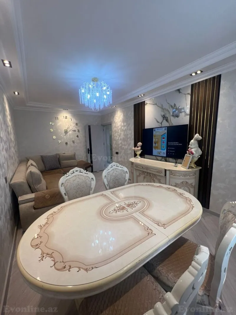 3 otaqlı Mənzil 75 m² Əhmədli Kirayə verilir