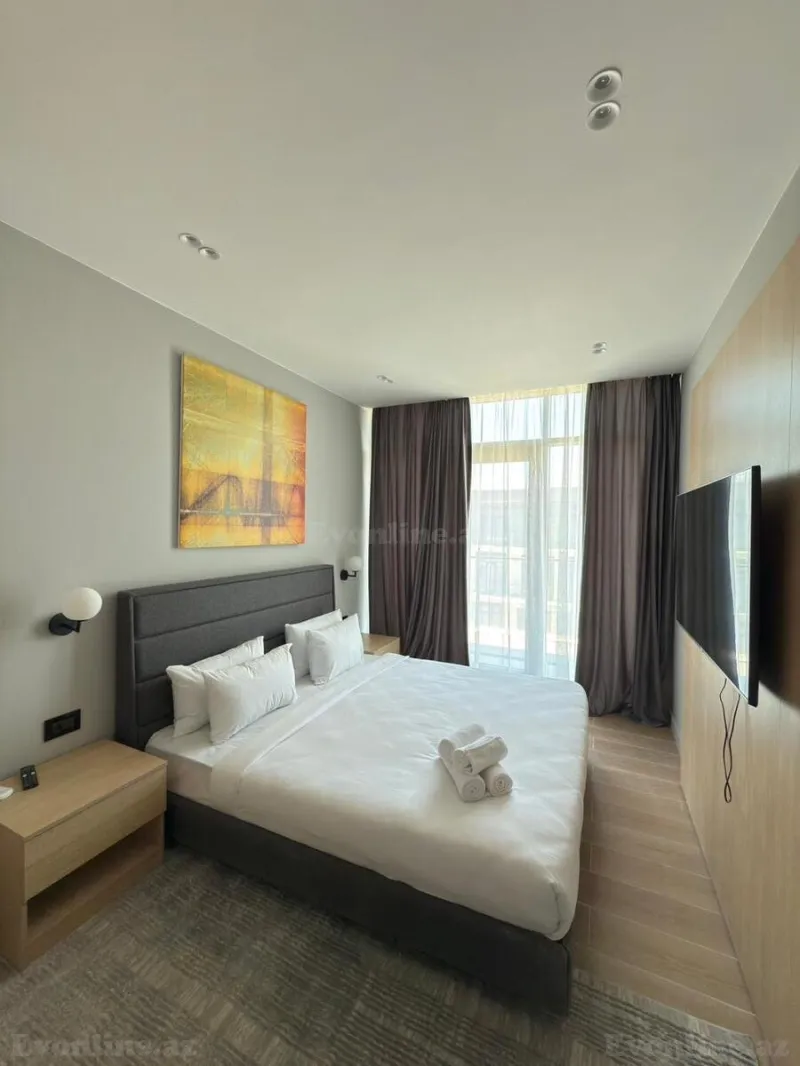 Satılır 3 otaqlı Mənzil Yeni tikili 122 m² Sabunçu r. - şəkil 4