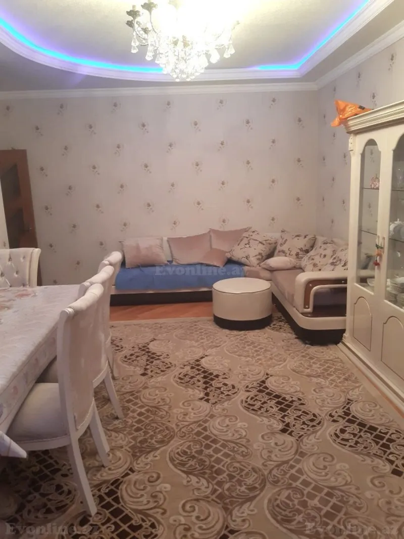 Kirayə verilir 2 otaqlı Mənzil Yeni tikili 85 m² Həzi Aslanov m. - şəkil 3