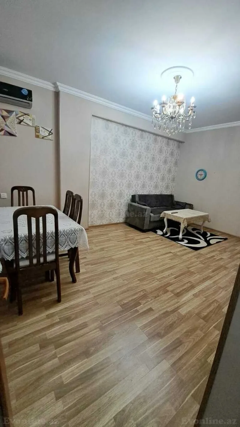 Kirayə verilir 2 otaqlı Mənzil Yeni tikili 60 m² Həzi Aslanov m. - şəkil 2
