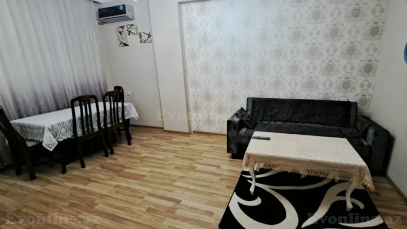 Kirayə verilir 2 otaqlı Mənzil Yeni tikili 60 m² Həzi Aslanov m. - şəkil 3