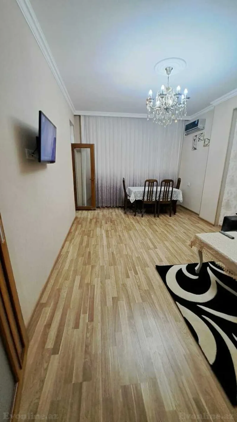 Kirayə verilir 2 otaqlı Mənzil Yeni tikili 60 m² Həzi Aslanov m. - şəkil 4