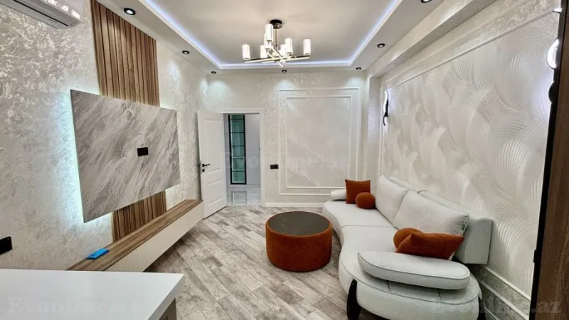 Satılır 2 otaqlı Mənzil Yeni tikili 55 m² Həzi Aslanov m. - şəkil 2