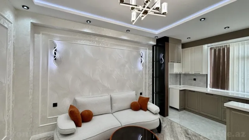 Satılır 2 otaqlı Mənzil Yeni tikili 55 m² Həzi Aslanov m. - şəkil 3