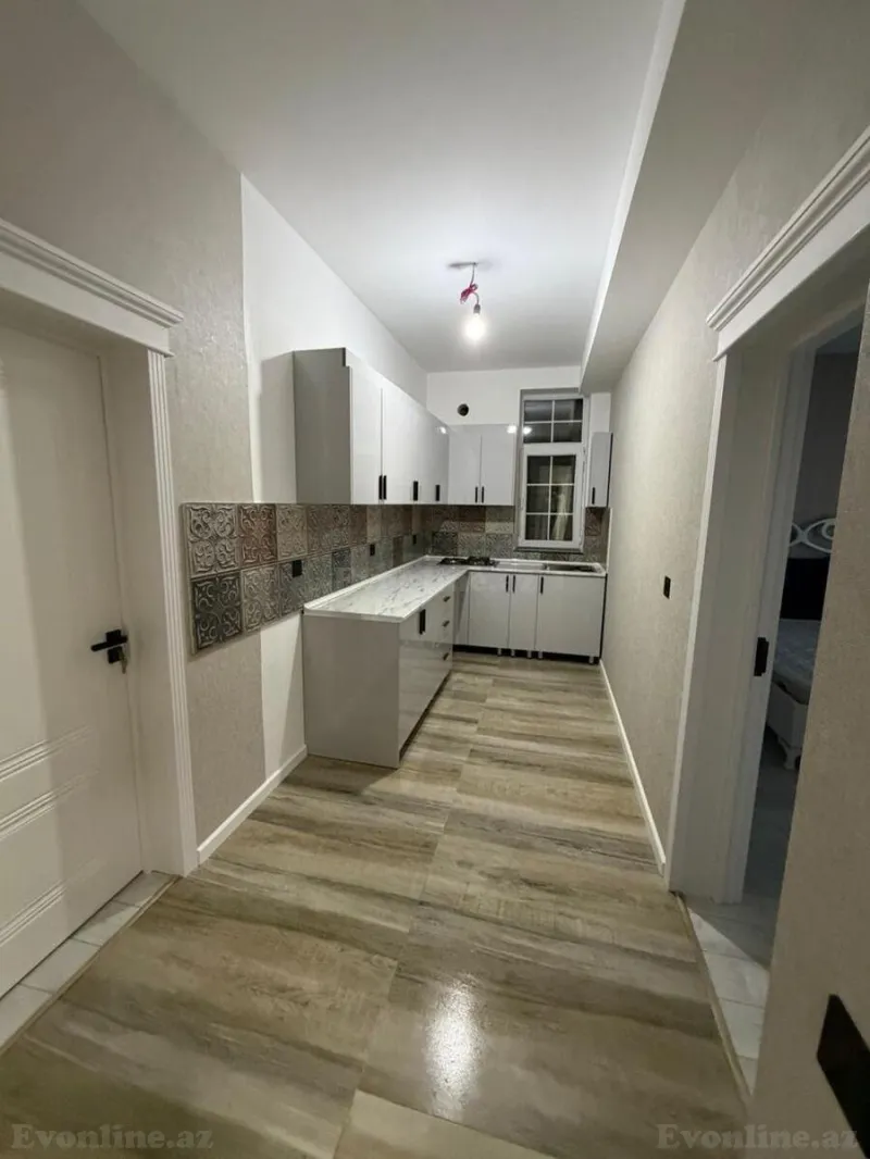 Kirayə verilir 2 otaqlı Mənzil Yeni tikili 60 m² Qara Qarayev m. - şəkil 3