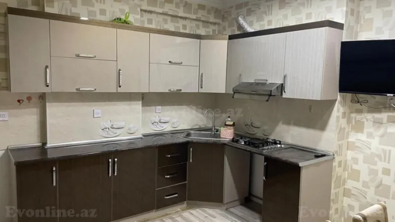 Kirayə verilir 3 otaqlı Mənzil Yeni tikili 100 m² Neftçilər m. - şəkil 10