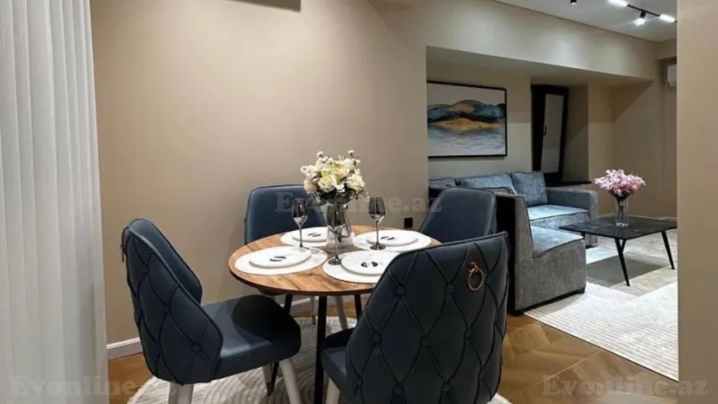 Kirayə verilir 2 otaqlı Mənzil Yeni tikili 68 m² Nəsimi r. - şəkil 2