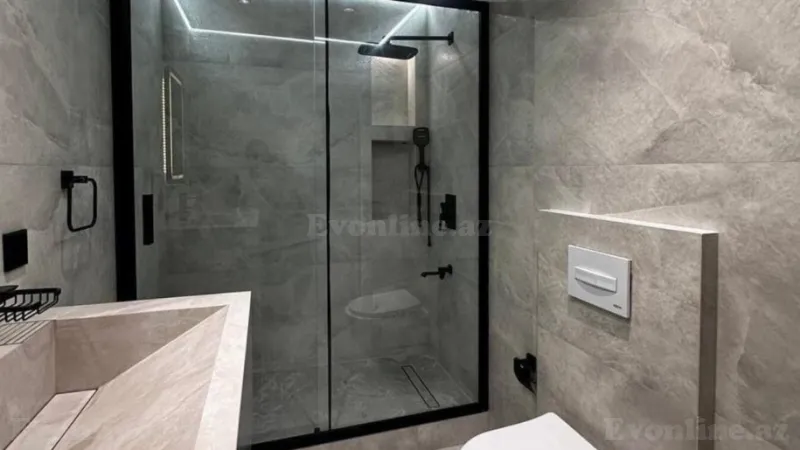 Kirayə verilir 2 otaqlı Mənzil Yeni tikili 68 m² Nəsimi r. - şəkil 8