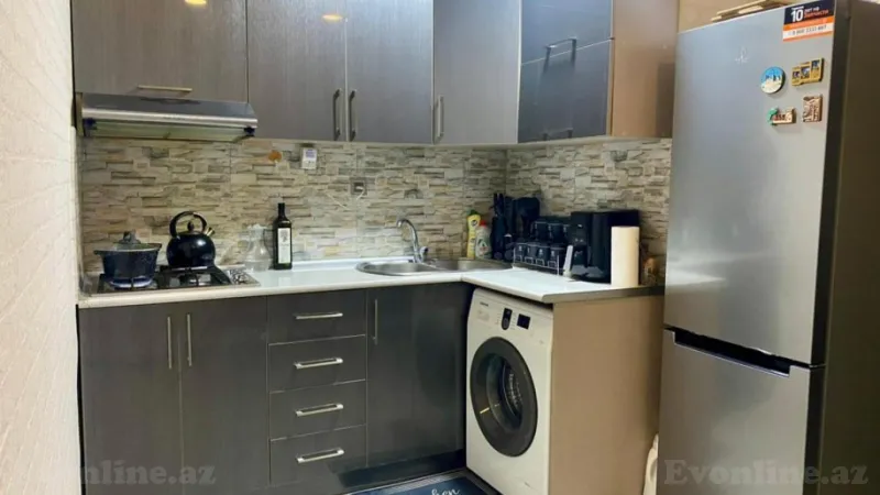 Kirayə verilir 2 otaqlı Mənzil Yeni tikili 56 m² Nərimanov r. - şəkil 7