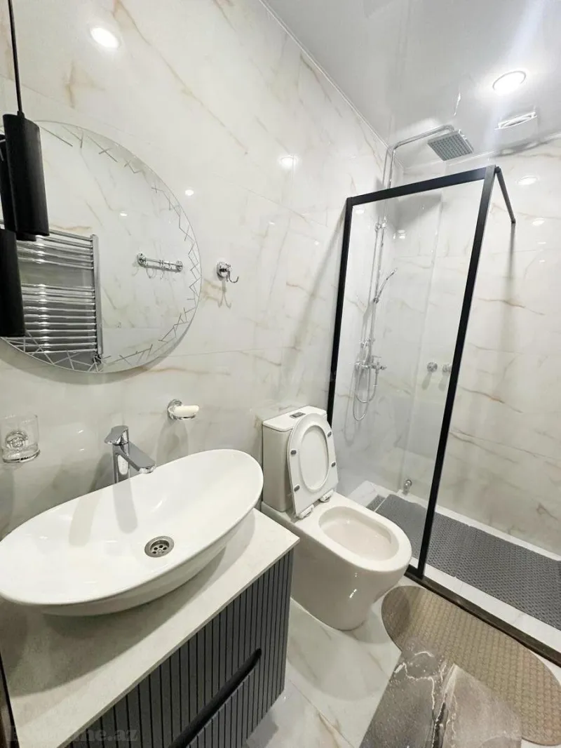 Kirayə verilir 2 otaqlı Mənzil Yeni tikili 72 m² Xətai m. - şəkil 14