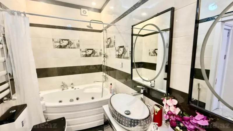 Satılır 4 otaqlı Mənzil Yeni tikili 155 m² İnşaatçılar m. - şəkil 18