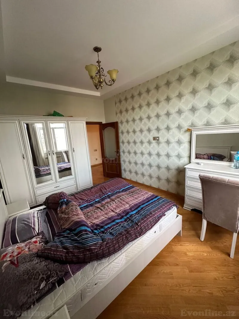 Kirayə verilir 3 otaqlı Mənzil Yeni tikili 135 m² 7-ci mikrorayon - şəkil 3