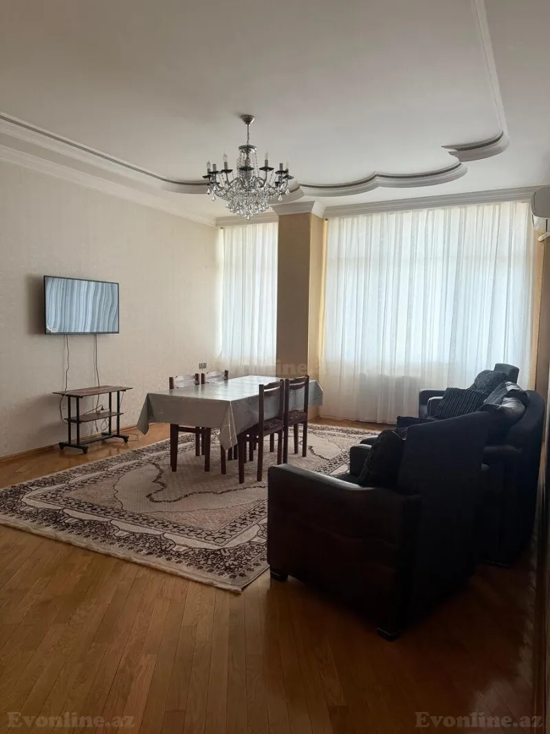 Kirayə verilir 4 otaqlı Mənzil Yeni tikili 150 m² Gənclik m. - şəkil 6